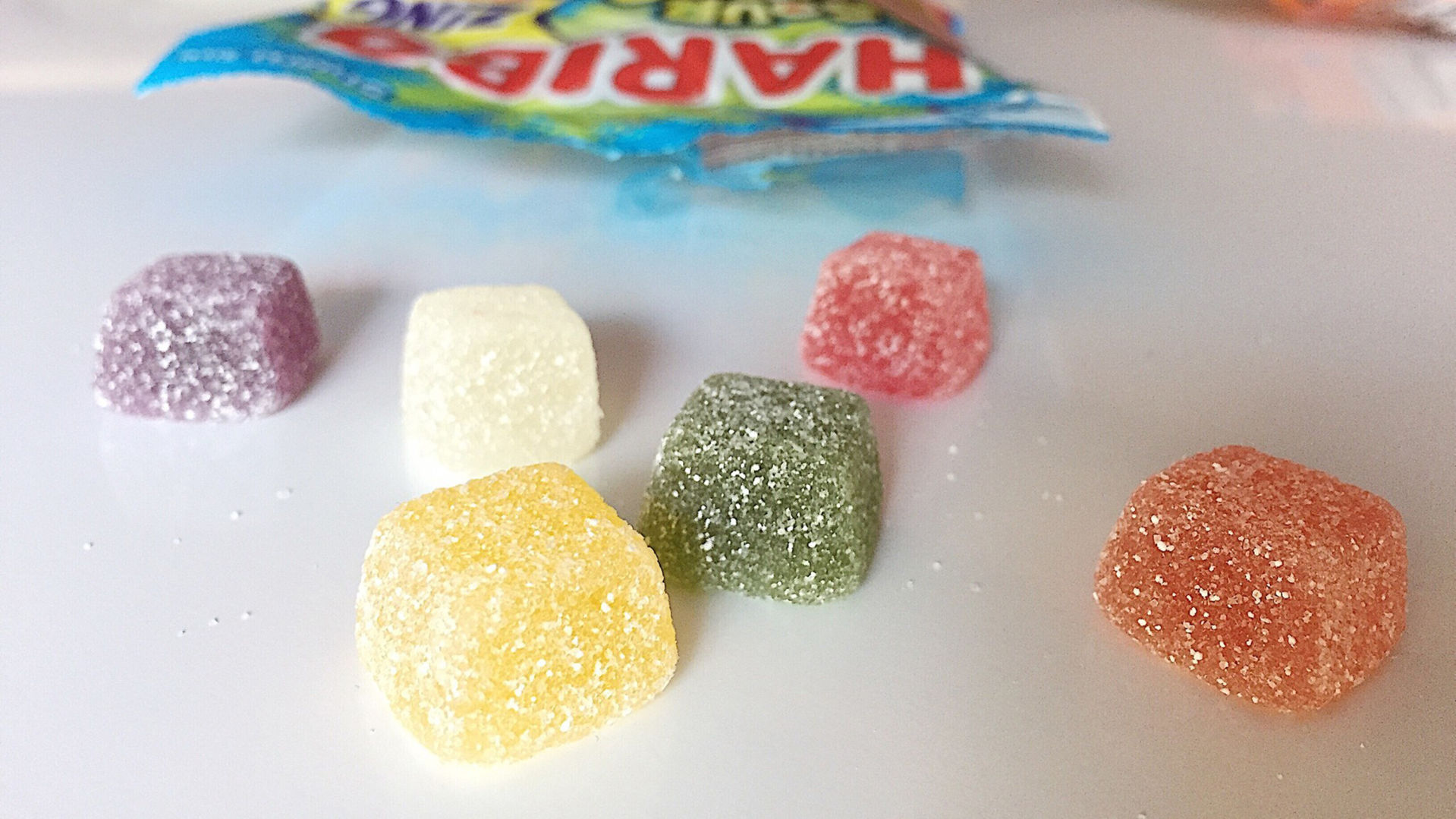 Haribo Zing Sour Cubes